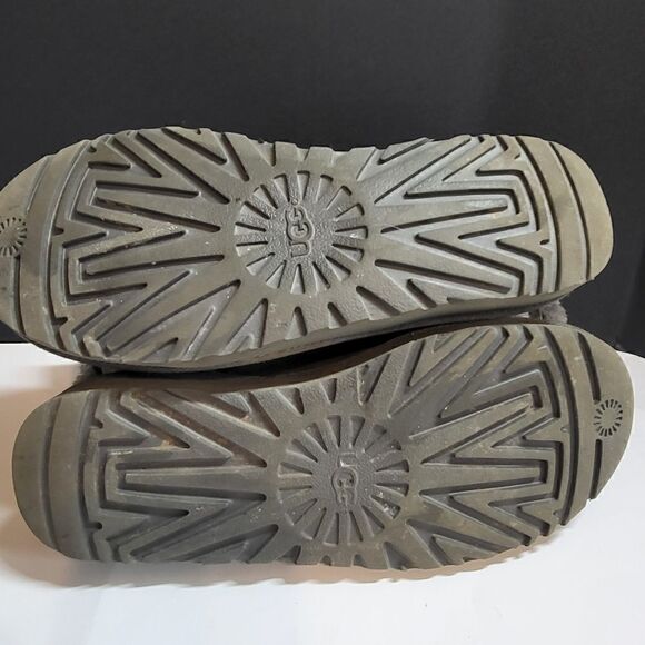 Ugg Classic Gray Ankle Short Boots - Picture 6 of 7